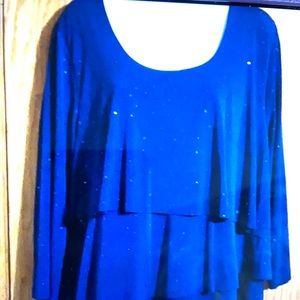 Susan Graver  top with sequins XL.